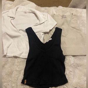 Top to are from garage and bottom can’t remember, very good quality, barely worn